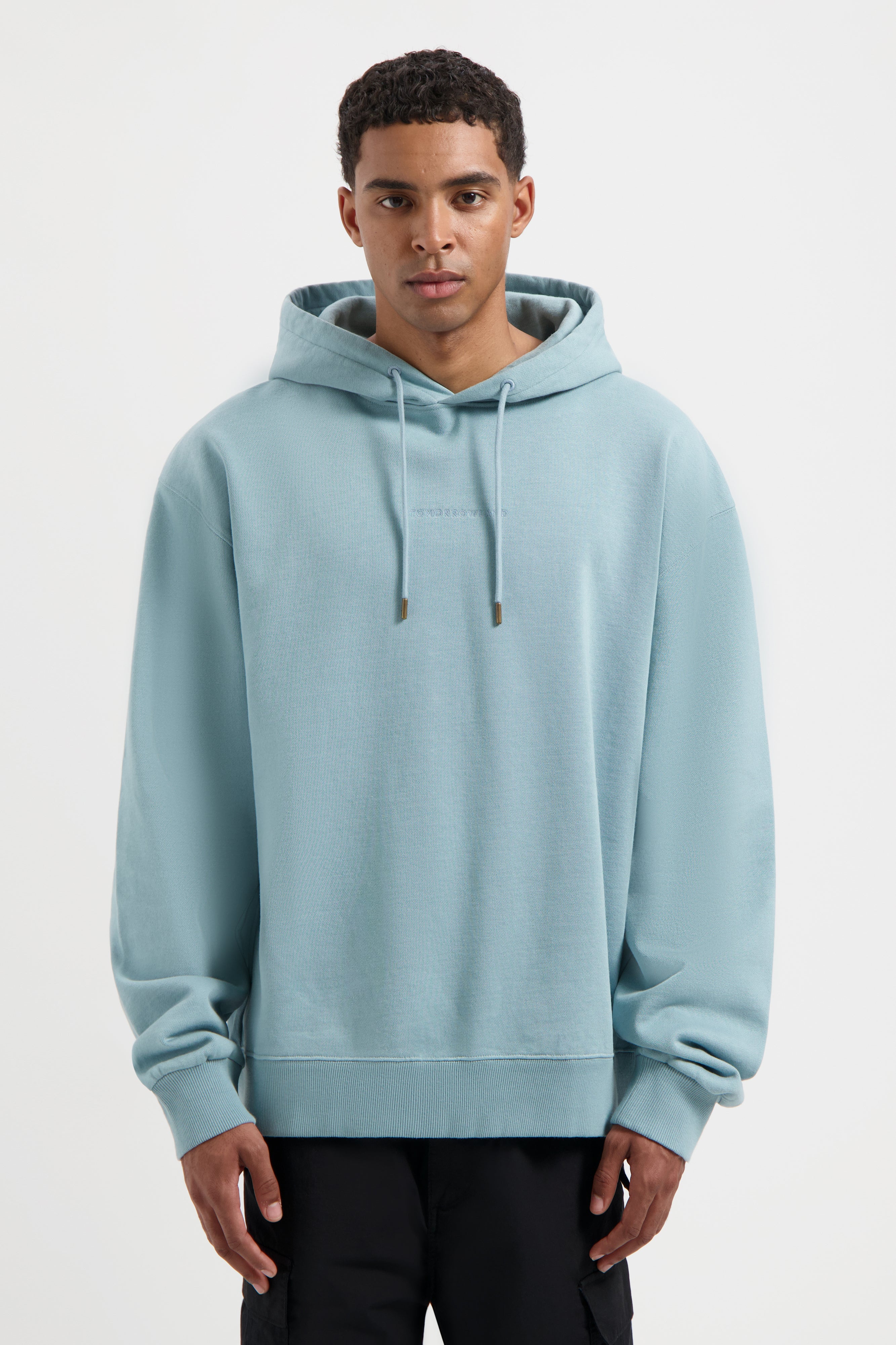 Topman clearance blue hoodie