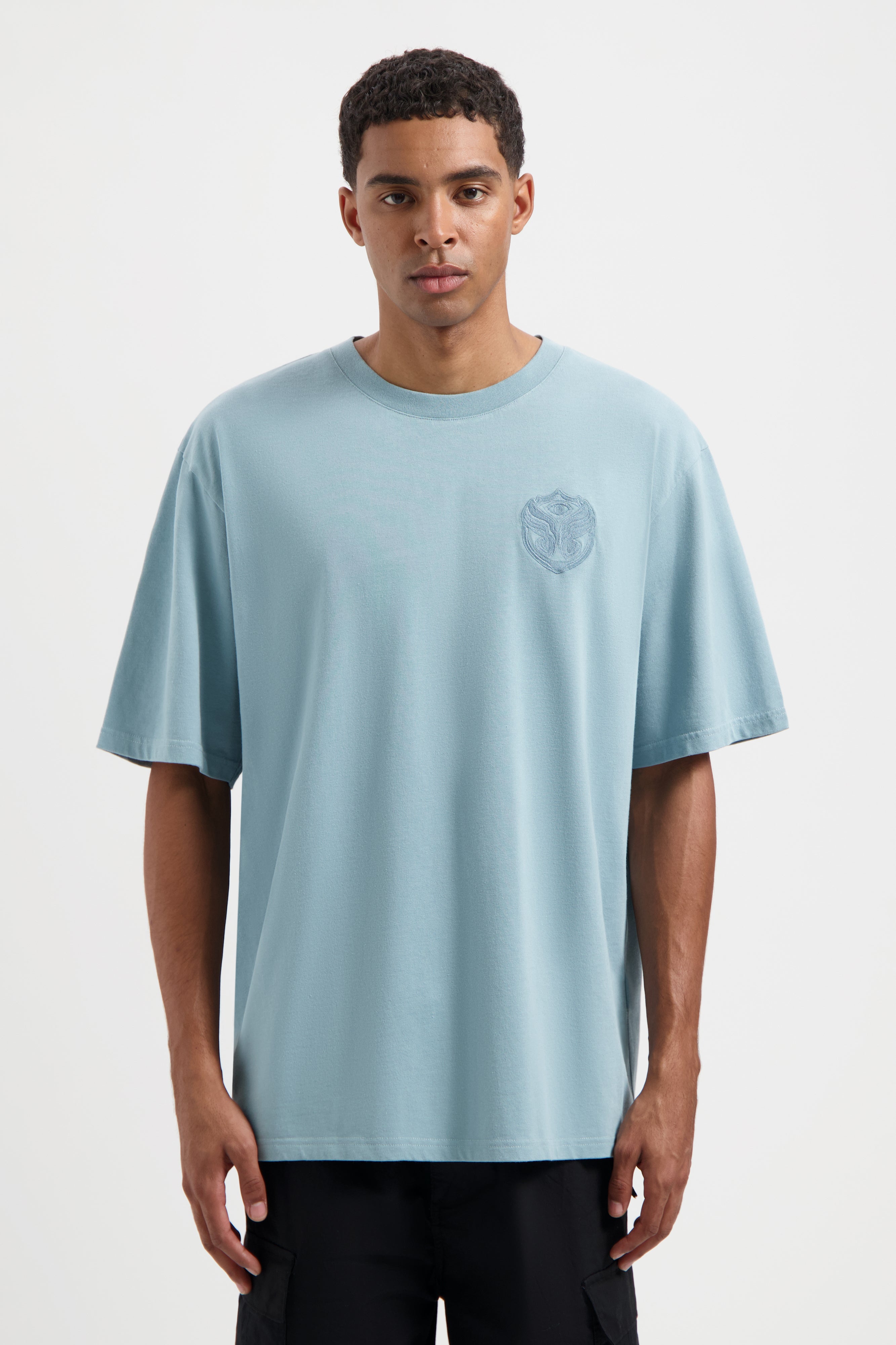 Graphicon Front T-Shirt Light Blue - Tomorrowland Store