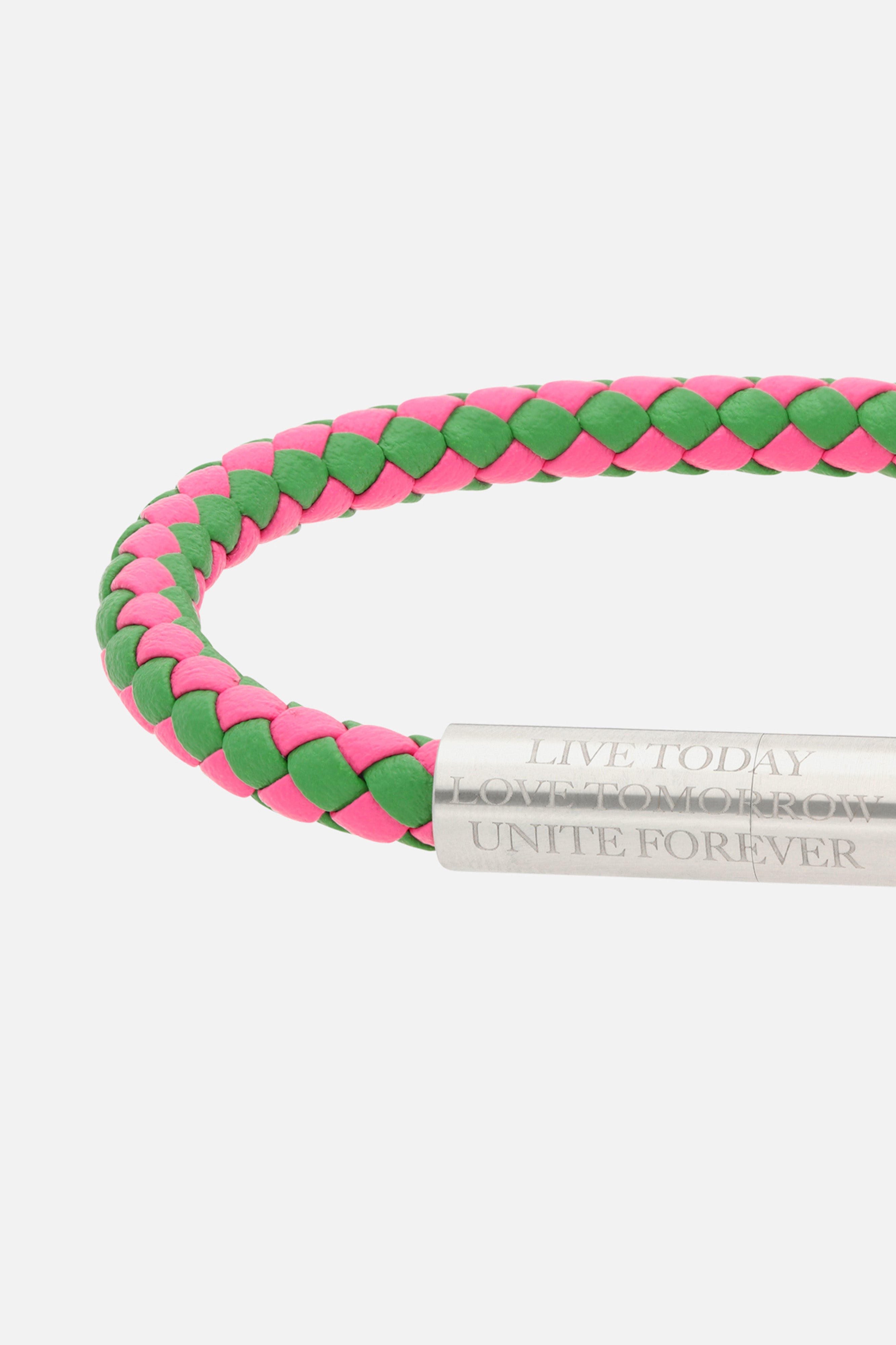 Slogan Bracelet Pink - Tomorrowland Store