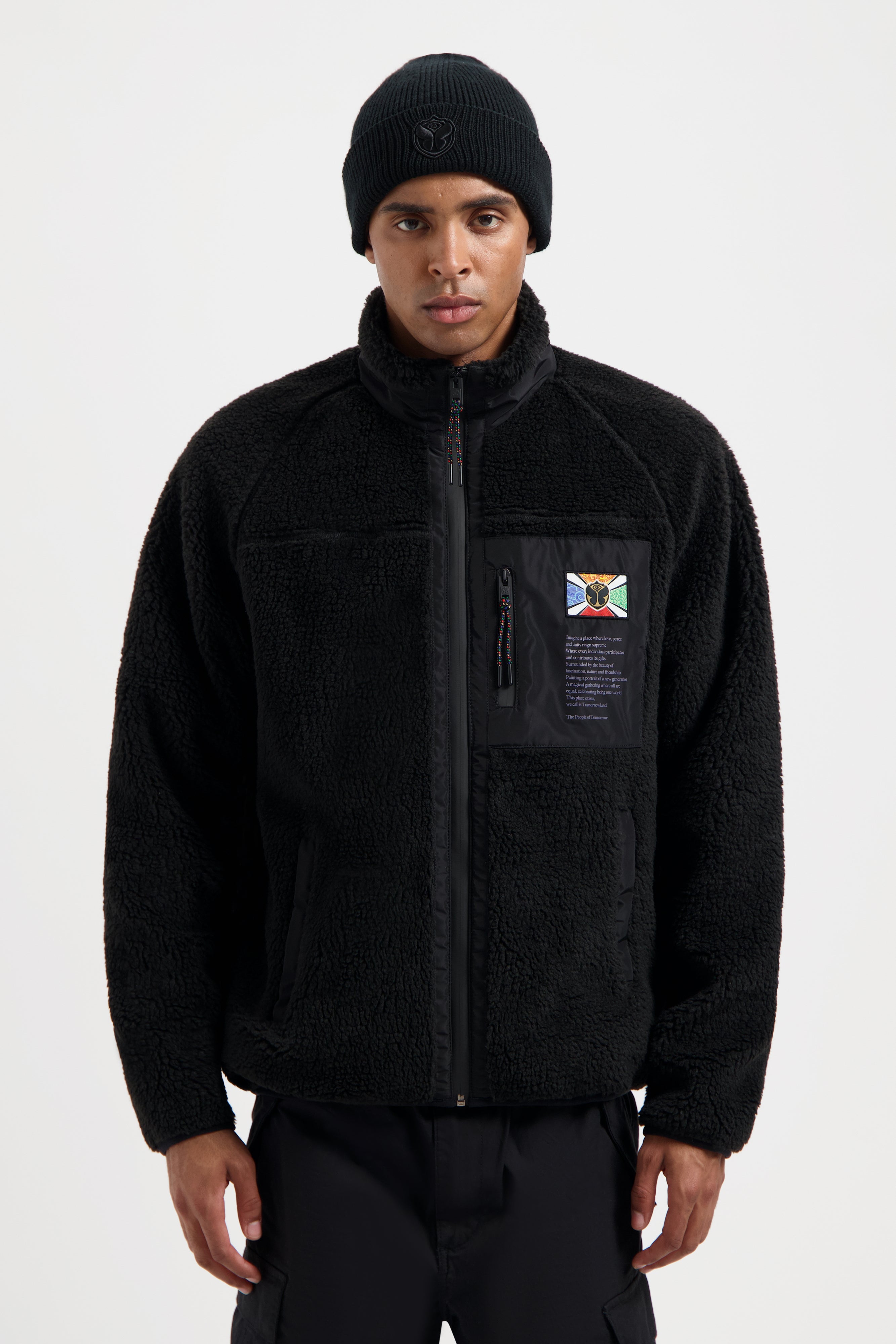 Unitypoint Jackets Unity Teddy Jacket Black - Tomorrowland Store
