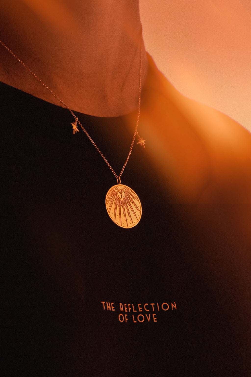 REFLECTION NECKLACE GOLD